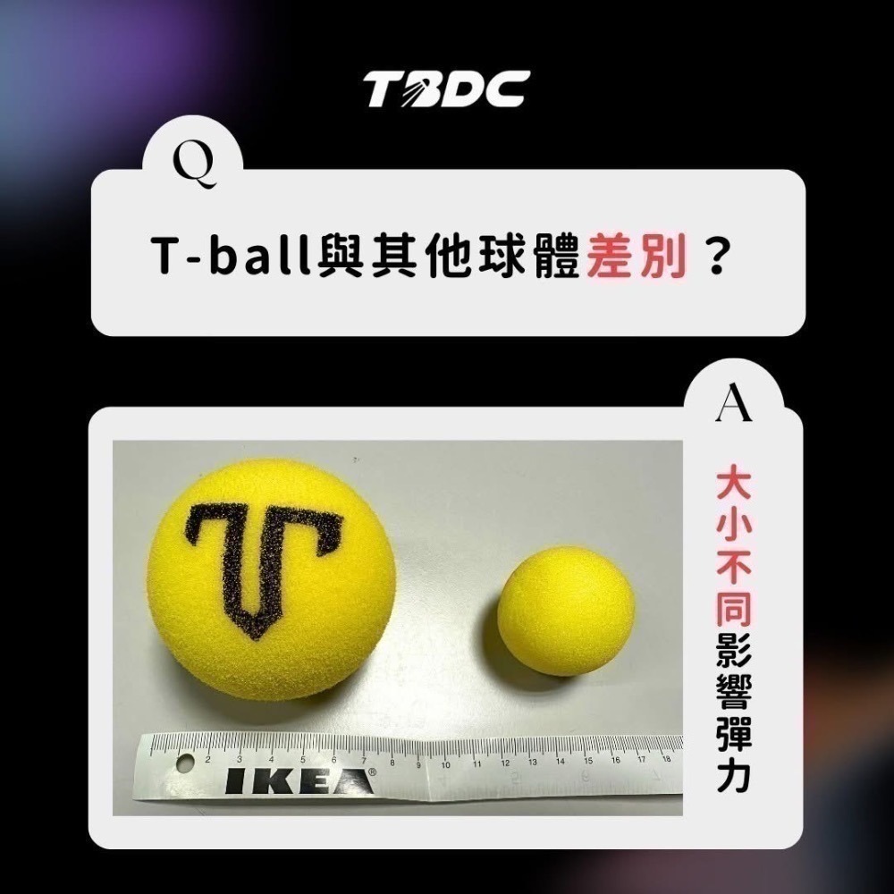 𝙎𝙊𝙎𝘼羽球超市｜T-ball 擊牆迴力球 TBDC專利 羽球自主訓練神器-細節圖7