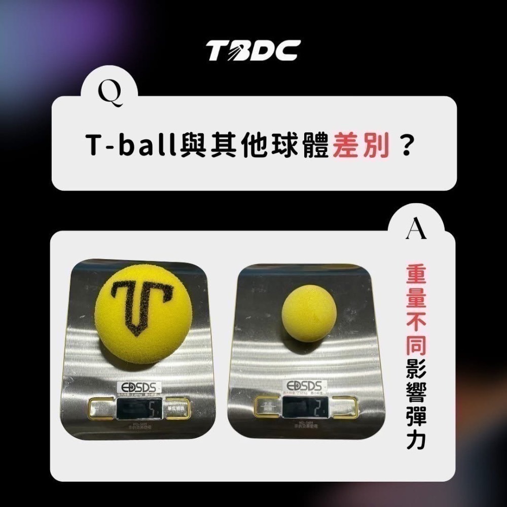 𝙎𝙊𝙎𝘼羽球超市｜T-ball 擊牆迴力球 TBDC專利 羽球自主訓練神器-細節圖8