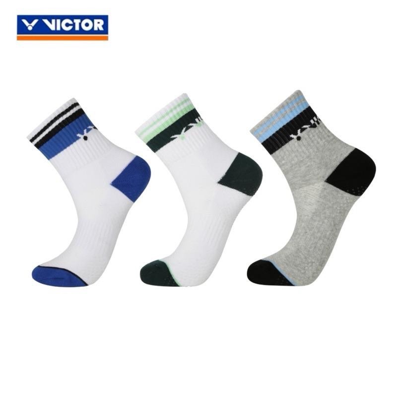 𝙎𝙊𝙎𝘼羽球超市｜VICTOR 勝利 中筒拚色運動男襪 (中筒、止滑) C-5126 運動襪 羽球襪-細節圖2