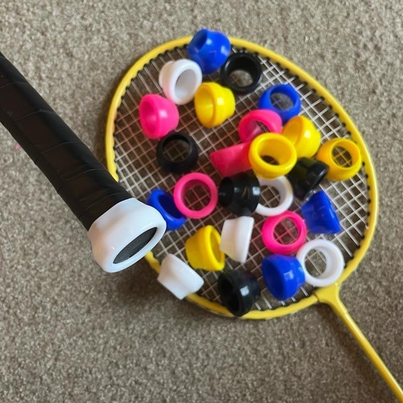 𝙎𝙊𝙎𝘼羽球超市｜羽球拍後套加大 防滑神器 拍柄後套 加大後套 握把套-細節圖4