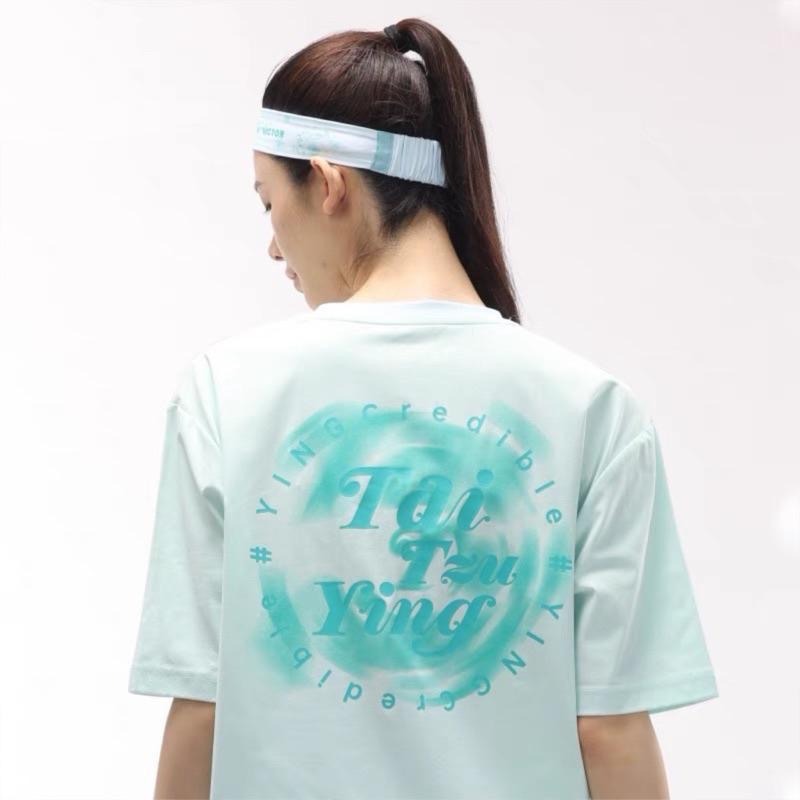 𝙎𝙊𝙎𝘼羽球超市｜VICTOR 勝利 戴資穎致敬系列休閒款T恤 中性款 T-50005TTY 羽球衣-細節圖9