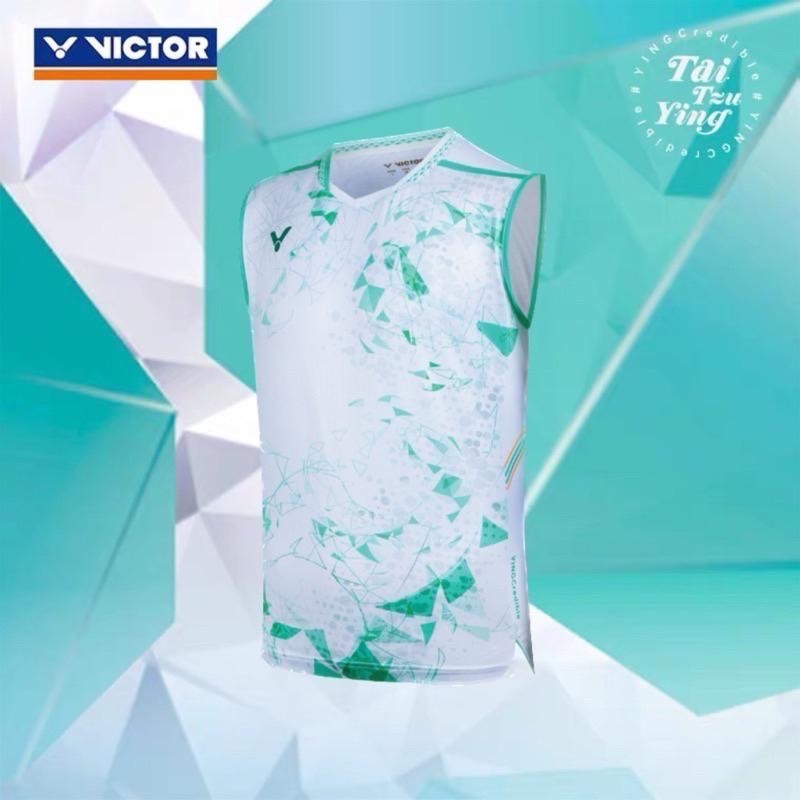 𝙎𝙊𝙎𝘼羽球超市｜VICTOR 勝利 戴資穎致敬系列大賽服 無袖款 T-50004TTY 羽球背心-細節圖2
