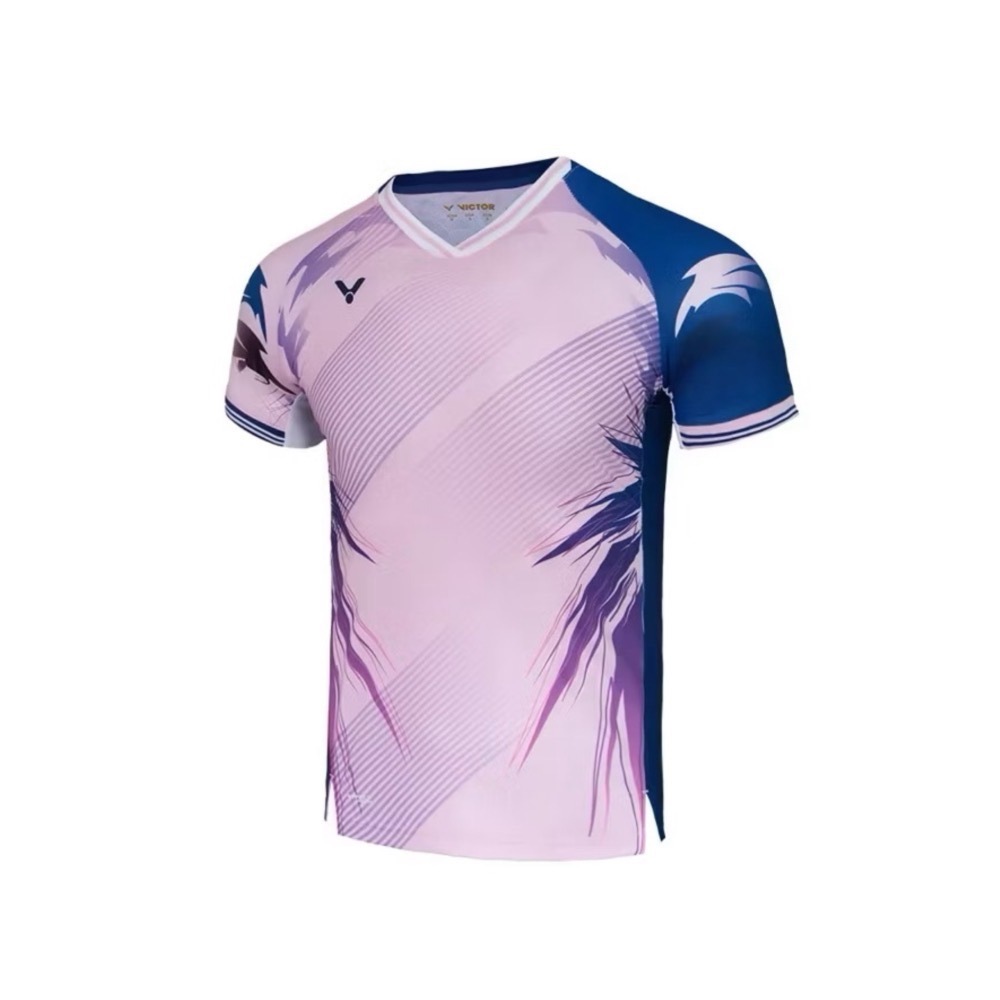 𝙎𝙊𝙎𝘼羽球超市｜VICTOR 李梓嘉專屬賽服 T-50007CPS 膠囊系列大賽服針織T恤T-50007-細節圖2