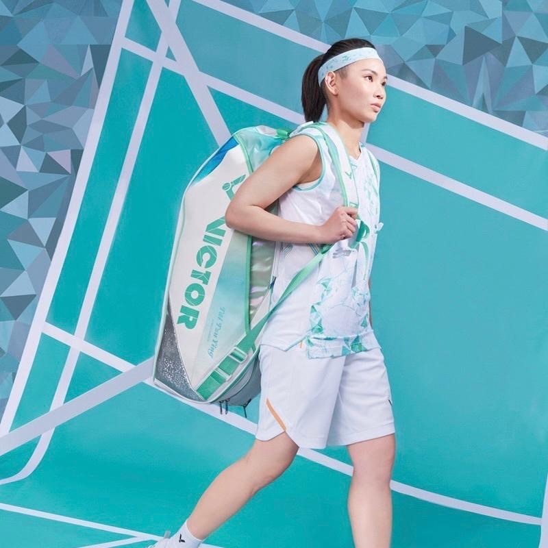 𝙎𝙊𝙎𝘼羽球超市｜VICTOR 勝利 戴資穎致敬系列6支裝拍包 BR5233TTY 羽球拍包 羽球背包-細節圖3