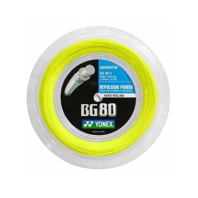 𝙎𝙊𝙎𝘼羽球超市｜YONEX 優乃克 BG80-2 大盤線 BG80 羽球線 BG 80-規格圖2