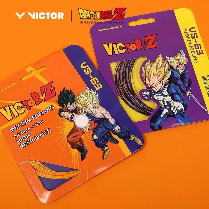 𝙎𝙊𝙎𝘼羽球超市｜VICTOR x 七龍珠Z 聯名羽拍線 VS-63DBZ 羽球線 雙色線 雙色羽球線-細節圖5