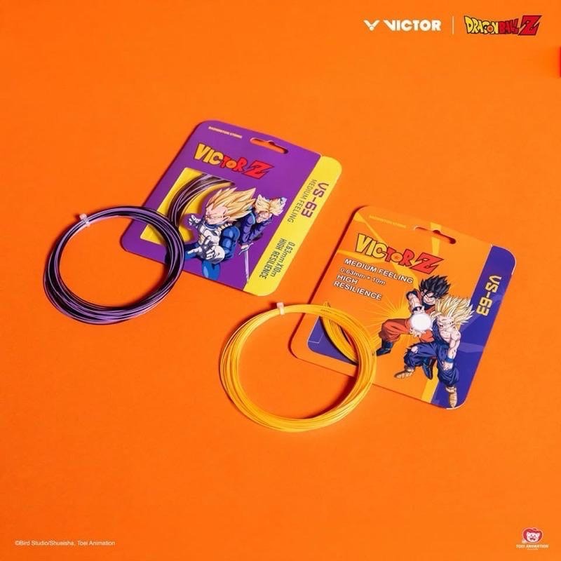𝙎𝙊𝙎𝘼羽球超市｜VICTOR x 七龍珠Z 聯名羽拍線 VS-63DBZ 羽球線 雙色線 雙色羽球線-細節圖6