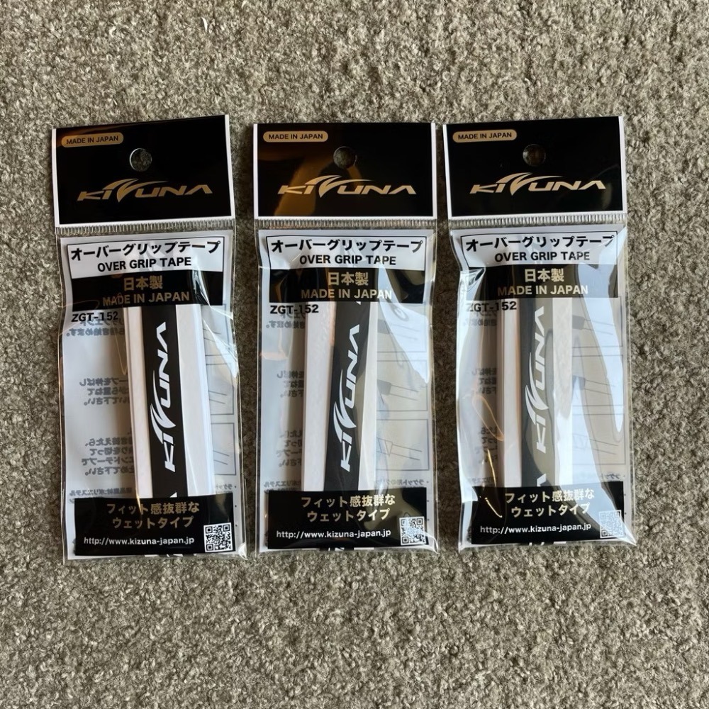 𝙎𝙊𝙎𝘼羽球超市｜KIZUNA 日本製超黏感握把布 ZGT-152 握把皮 握把布-規格圖2