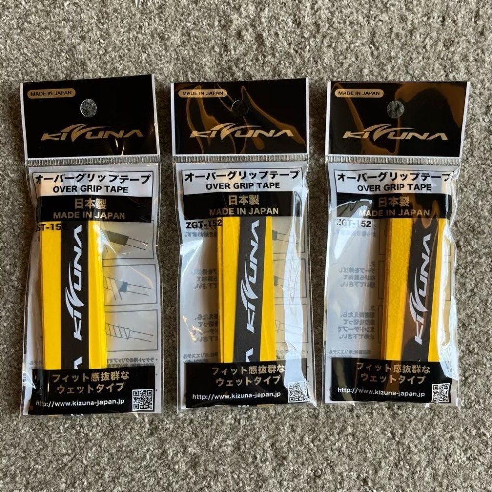 𝙎𝙊𝙎𝘼羽球超市｜KIZUNA 日本製超黏感握把布 ZGT-152 握把皮 握把布-規格圖2
