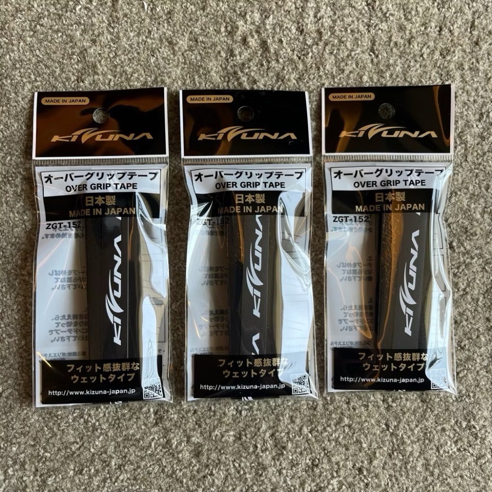 𝙎𝙊𝙎𝘼羽球超市｜KIZUNA 日本製超黏感握把布 ZGT-152 握把皮 握把布-規格圖2
