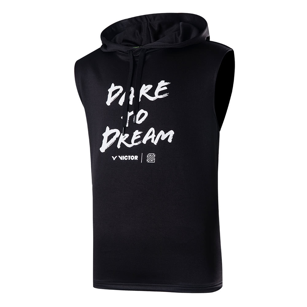 𝙎𝙊𝙎𝘼羽球超市｜VICTOR x LZJ 李梓嘉聯名連帽運動背心 T-LZJ354 連帽背心 運動背心-細節圖3