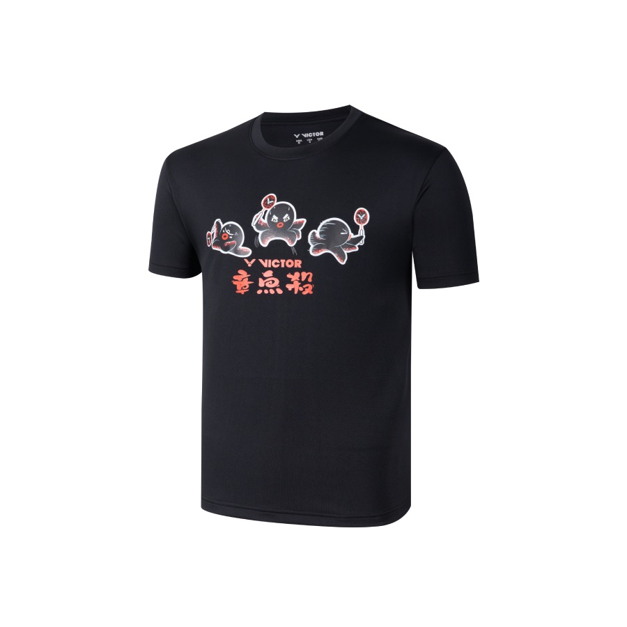 𝙎𝙊𝙎𝘼羽球超市｜VICTOR 勝利 章魚殺 T-Shirt T-2502 羽球衣 運動上衣 排汗衣-細節圖8