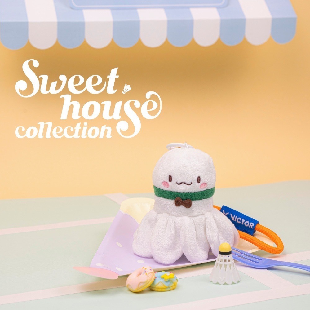 𝙎𝙊𝙎𝘼羽球超市｜VICTOR 勝利 Sweet House 甜點造型羽球絨毛吊飾 PG6027 羽毛球吊飾-規格圖10