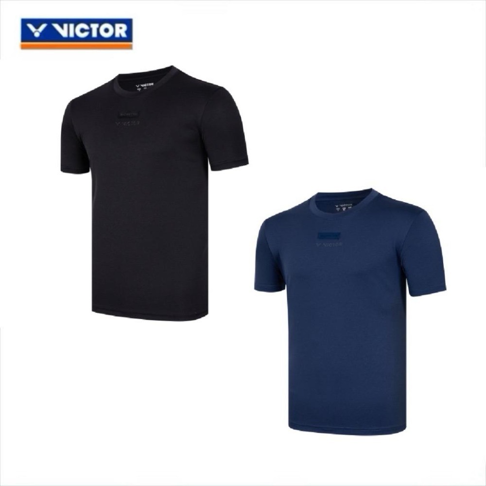 𝙎𝙊𝙎𝘼羽球超市｜VICTOR 勝利 針織T-Shirt (中性款) T-2515 羽球衣 羽球服 運動上衣 排汗衣-細節圖2