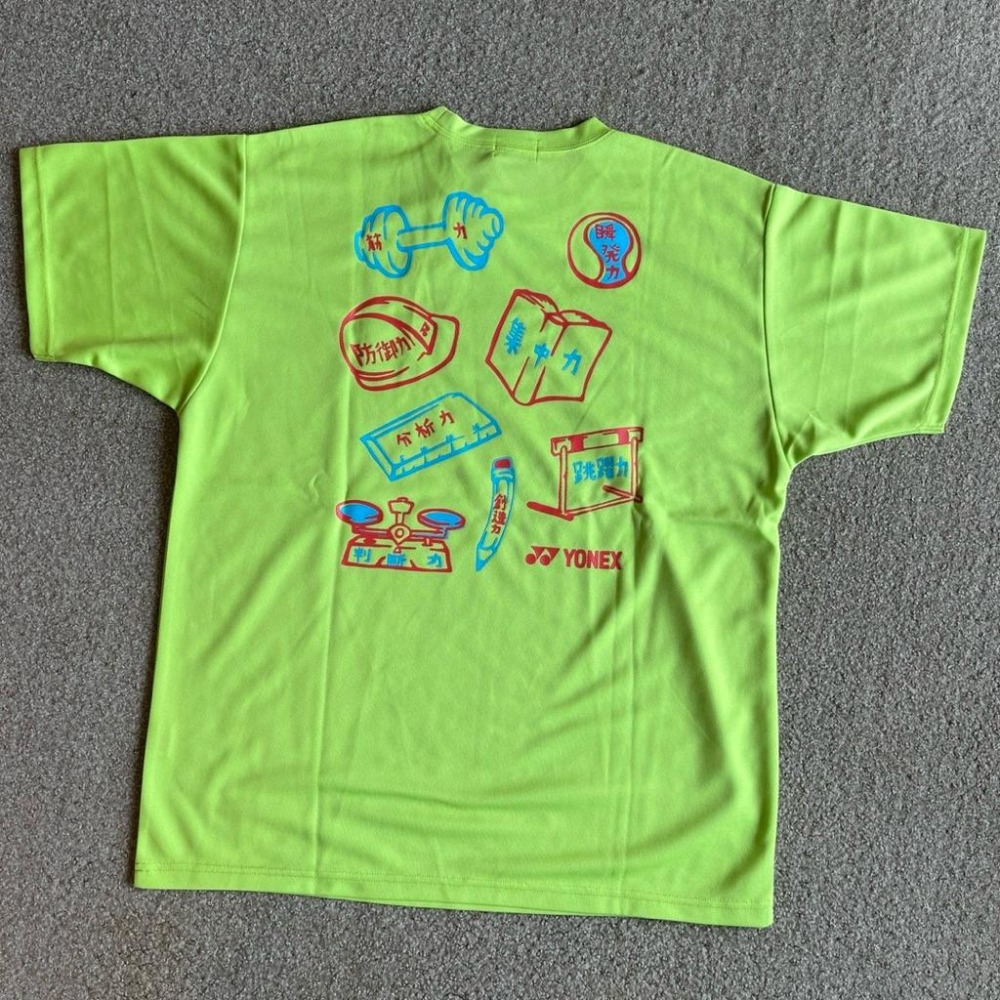 𝙎𝙊𝙎𝘼羽球超市｜YONEX 勝利の力學 運動T恤 16220 JP版 羽球衣 羽球服-細節圖6