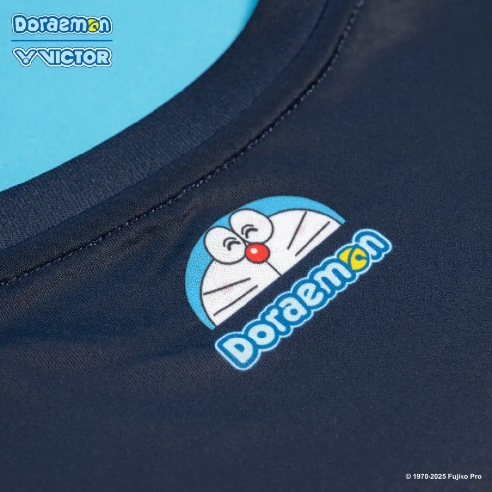 𝙎𝙊𝙎𝘼羽球超市｜VICTOR x 哆啦A夢限定系列T恤 T-524DRM T-524JRDRM-細節圖4