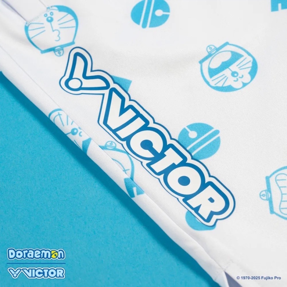𝙎𝙊𝙎𝘼羽球超市｜VICTOR x 哆啦A夢限定系列短褲 R-521DRM R-521JRDRM 運動褲-細節圖3