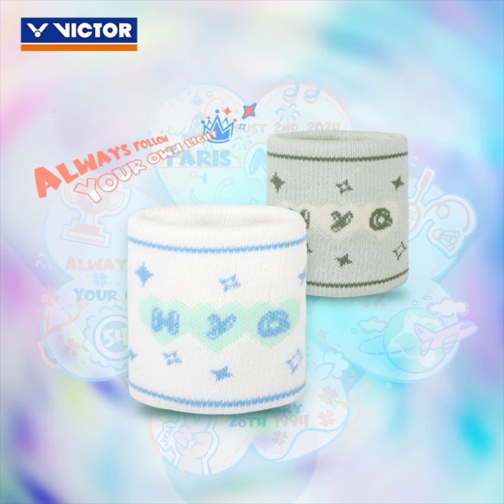 𝙎𝙊𝙎𝘼羽球超市｜VICTOR 勝利 黃雅瓊專屬系列護腕 C-2116HYQ 運動護腕 羽球護腕 黃雅瓊護腕-細節圖2