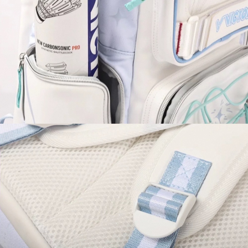 𝙎𝙊𝙎𝘼羽球超市｜VICTOR 勝利 黃雅瓊專屬系列後背包 BR5058HYQ 羽球背包 黃雅瓊背包 痛包-細節圖9