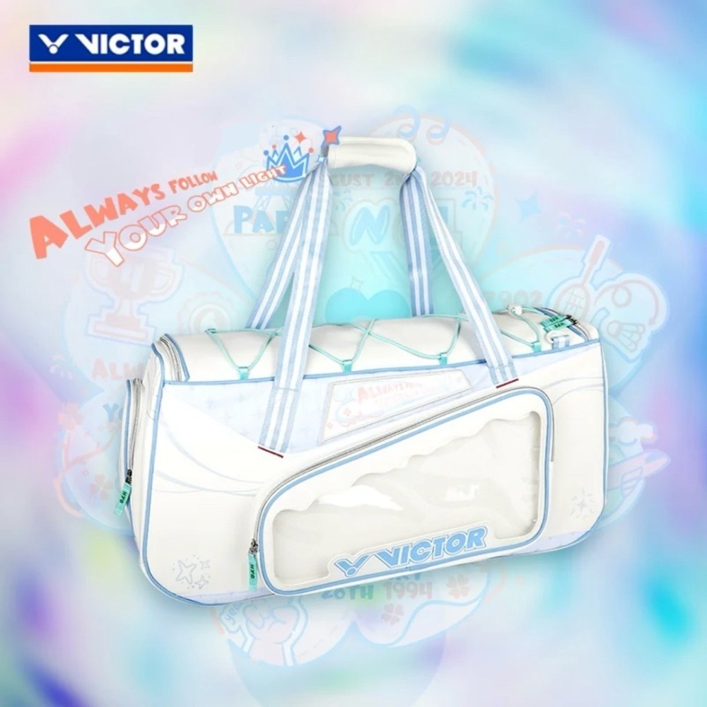𝙎𝙊𝙎𝘼羽球超市｜VICTOR 勝利 黃雅瓊專屬系列矩形包 BR5658HYQ 羽球拍包 黃雅瓊背包 羽球拍袋-細節圖2