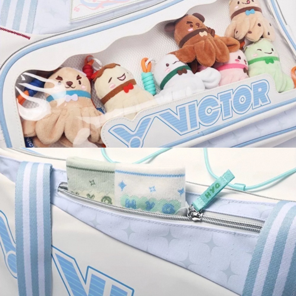 𝙎𝙊𝙎𝘼羽球超市｜VICTOR 勝利 黃雅瓊專屬系列矩形包 BR5658HYQ 羽球拍包 黃雅瓊背包 羽球拍袋-細節圖10