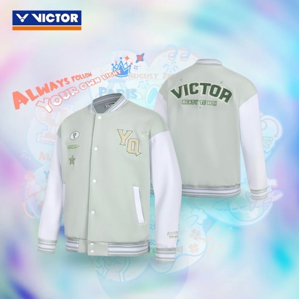 𝙎𝙊𝙎𝘼羽球超市｜VICTOR 勝利 黃雅瓊專屬系列針織運動外套 (中性款) J-503HYQ 黃雅瓊外套-細節圖2