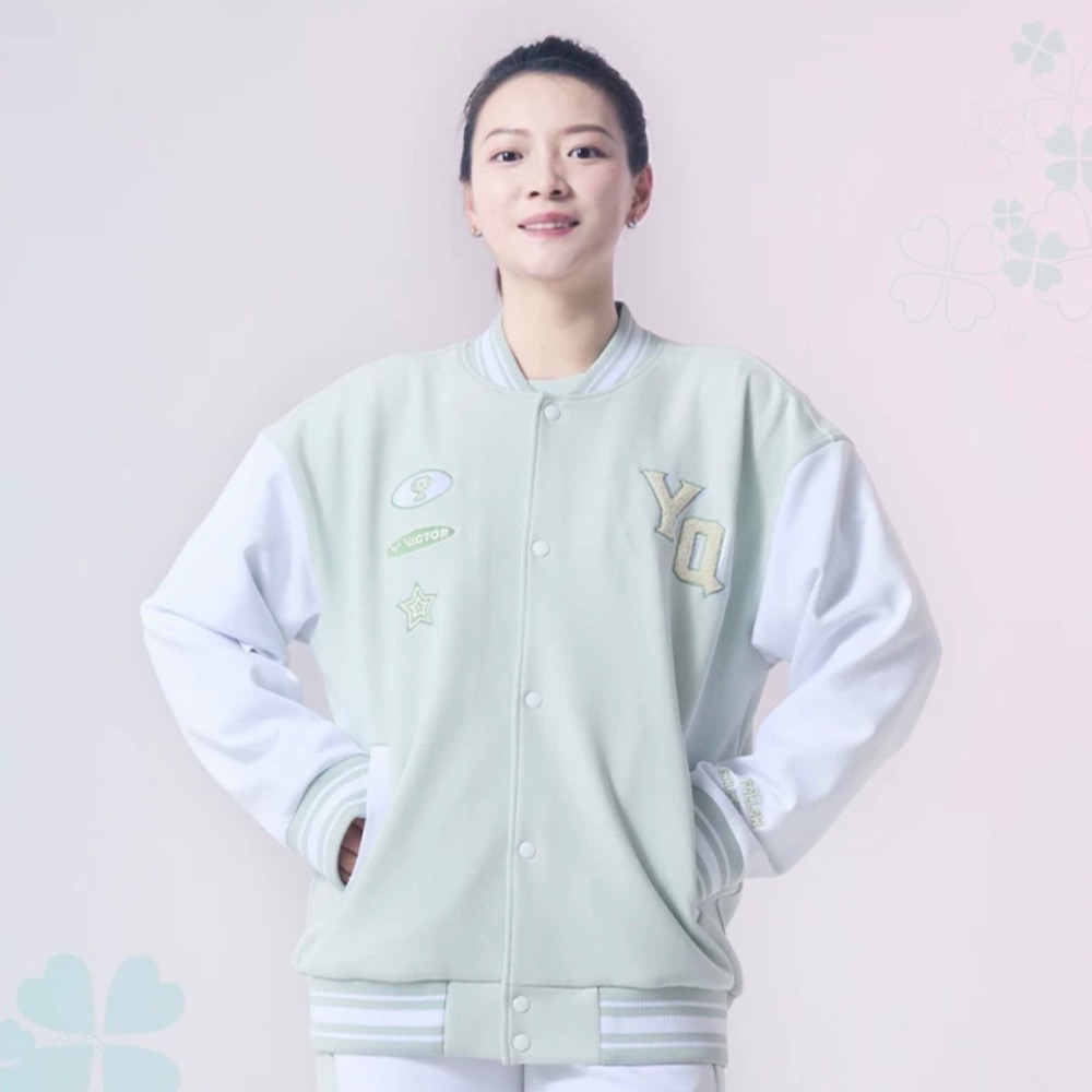 𝙎𝙊𝙎𝘼羽球超市｜VICTOR 勝利 黃雅瓊專屬系列針織運動外套 (中性款) J-503HYQ 黃雅瓊外套-細節圖3