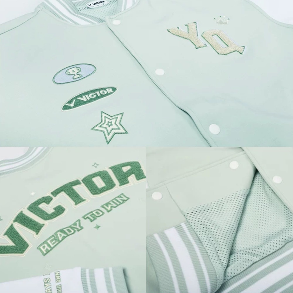 𝙎𝙊𝙎𝘼羽球超市｜VICTOR 勝利 黃雅瓊專屬系列針織運動外套 (中性款) J-503HYQ 黃雅瓊外套-細節圖9