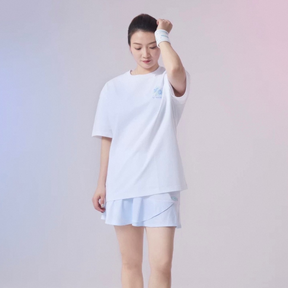 𝙎𝙊𝙎𝘼羽球超市｜VICTOR 勝利 黃雅瓊專屬系列針織運動短裙 K-502HYQ 羽球短裙 黃雅瓊褲裙 羽球褲-細節圖3