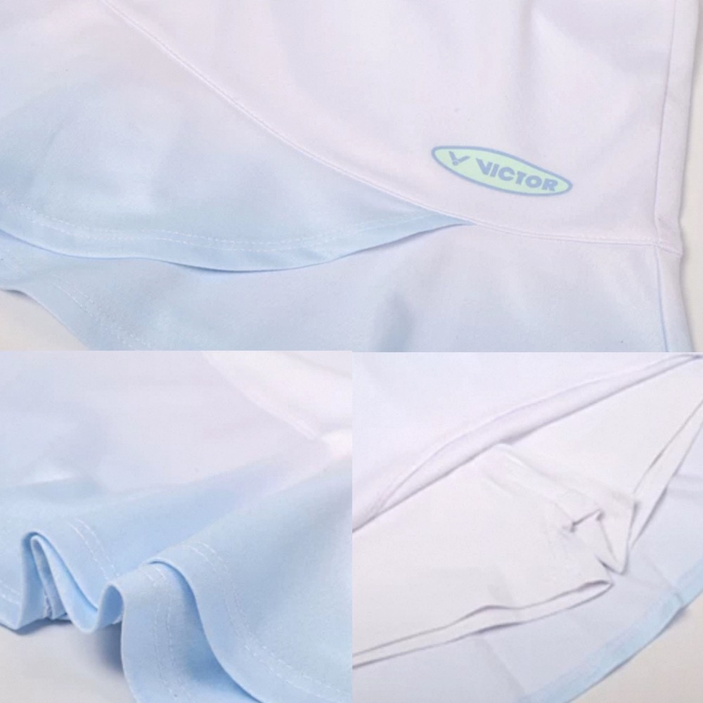 𝙎𝙊𝙎𝘼羽球超市｜VICTOR 勝利 黃雅瓊專屬系列針織運動短裙 K-502HYQ 羽球短裙 黃雅瓊褲裙 羽球褲-細節圖5