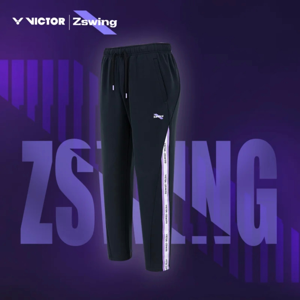 𝙎𝙊𝙎𝘼羽球超市｜VICTOR 勝利 鄭思維專屬系列針織運動長褲 P-506ZSW 鄭思維長褲 羽球長褲-細節圖2