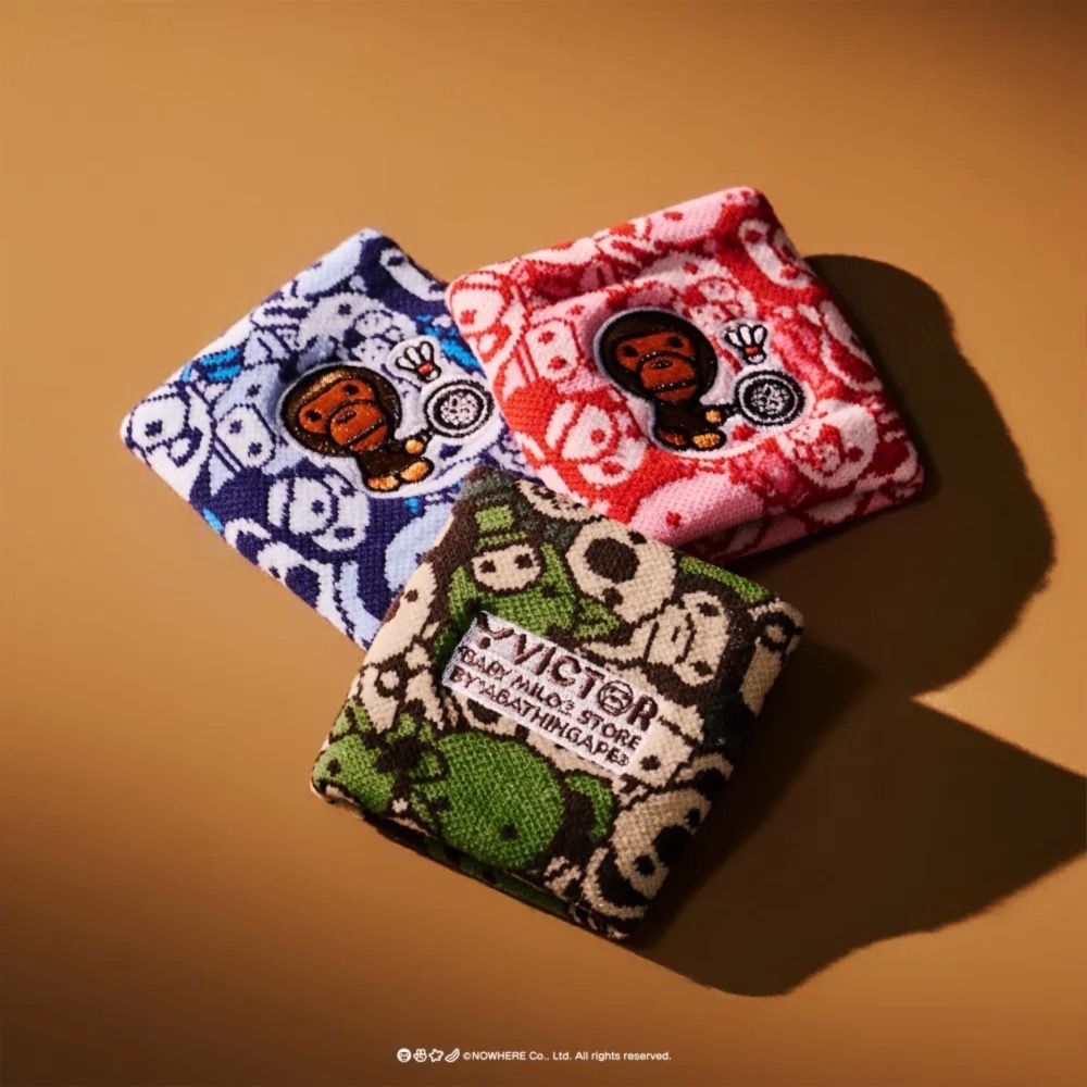 𝙎𝙊𝙎𝘼羽球超市｜預購｜VICTOR x BABY MILO STORE® 聯名系列運動護腕 SP508BM-細節圖3