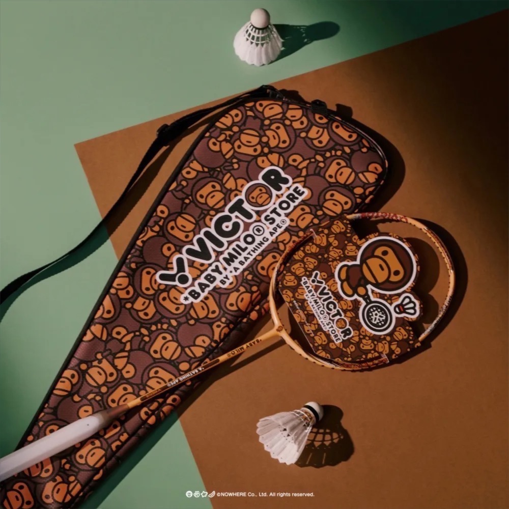 𝙎𝙊𝙎𝘼羽球超市｜預購｜VICTOR x BABY MILO STORE® 聯名球拍 ARS-BABY MILO-細節圖4