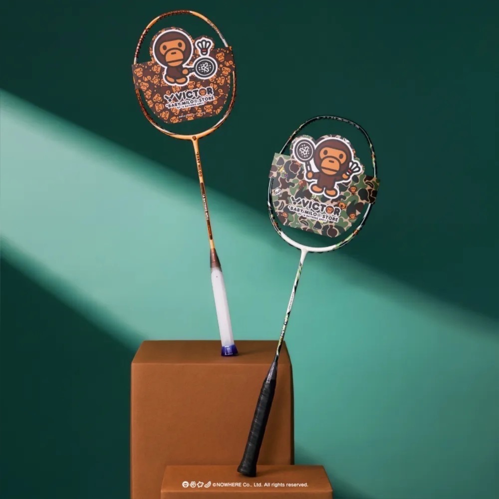 𝙎𝙊𝙎𝘼羽球超市｜預購｜VICTOR x BABY MILO STORE® 聯名球拍 ARS-BABY MILO-細節圖11
