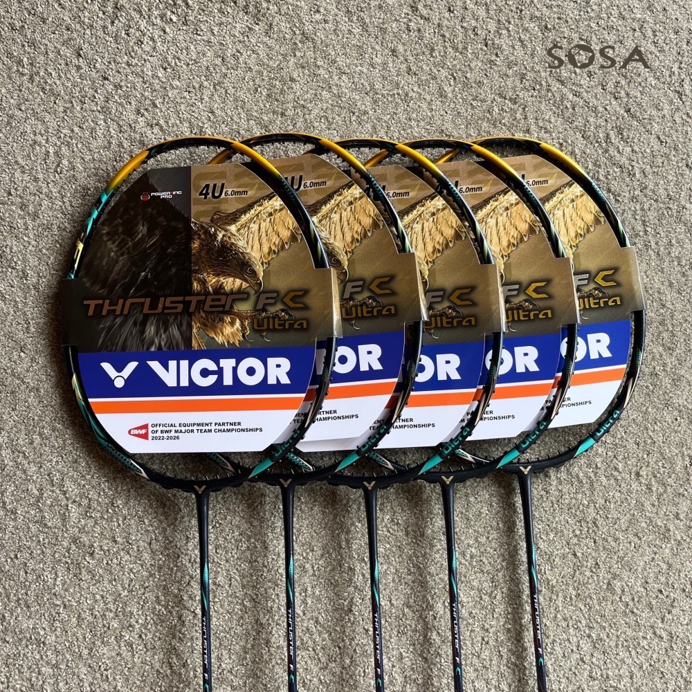 𝙎𝙊𝙎𝘼羽球超市｜VICTOR 勝利 黑金利爪 TK-F C Ultra CX 羽球拍-細節圖2