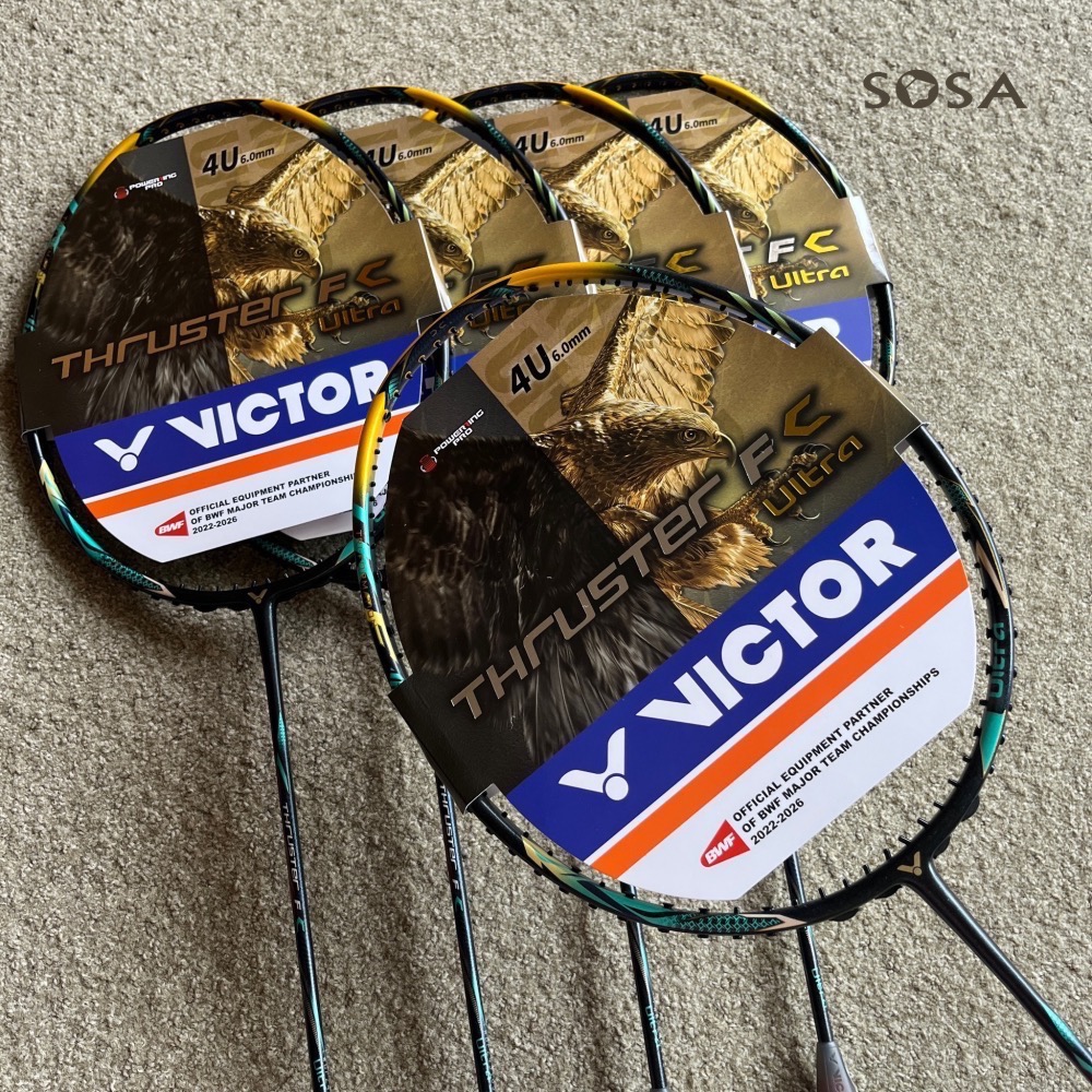 𝙎𝙊𝙎𝘼羽球超市｜VICTOR 勝利 黑金利爪 TK-F C Ultra CX 羽球拍-細節圖4