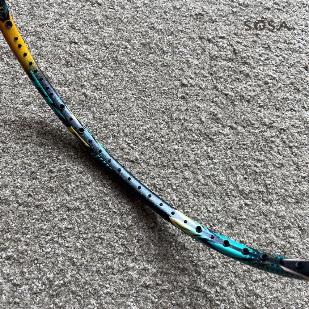 𝙎𝙊𝙎𝘼羽球超市｜VICTOR 勝利 黑金利爪 TK-F C Ultra CX 羽球拍-細節圖9