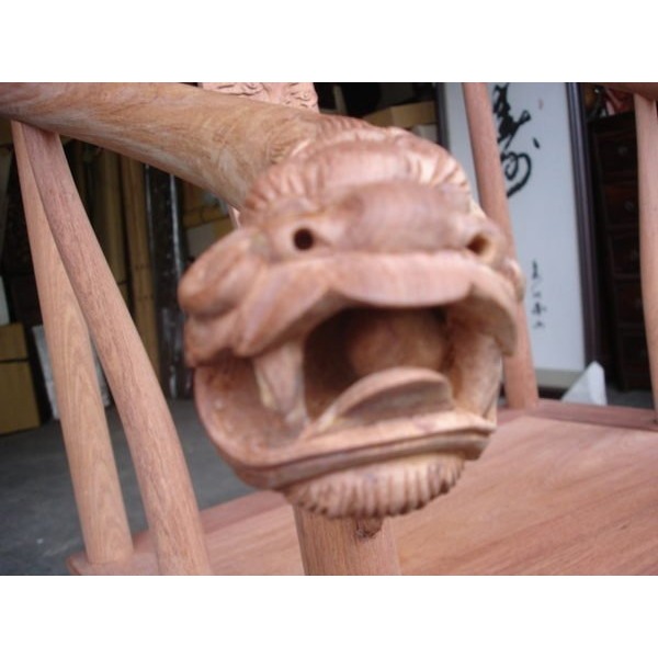 小o結緣館仿古傢俱......頂級緬甸稀有特選花梨木 皇宮椅＇＇辦公椅(獨板椅面)(有降香味)-細節圖4