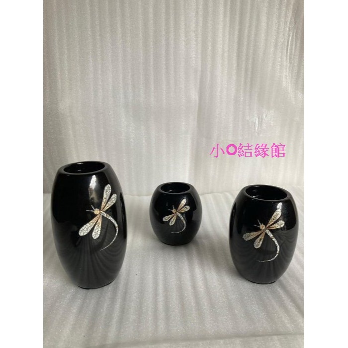 小o結緣館仿古傢俱............漆器燭臺 桌燈(漆器) (三件一組)-細節圖3