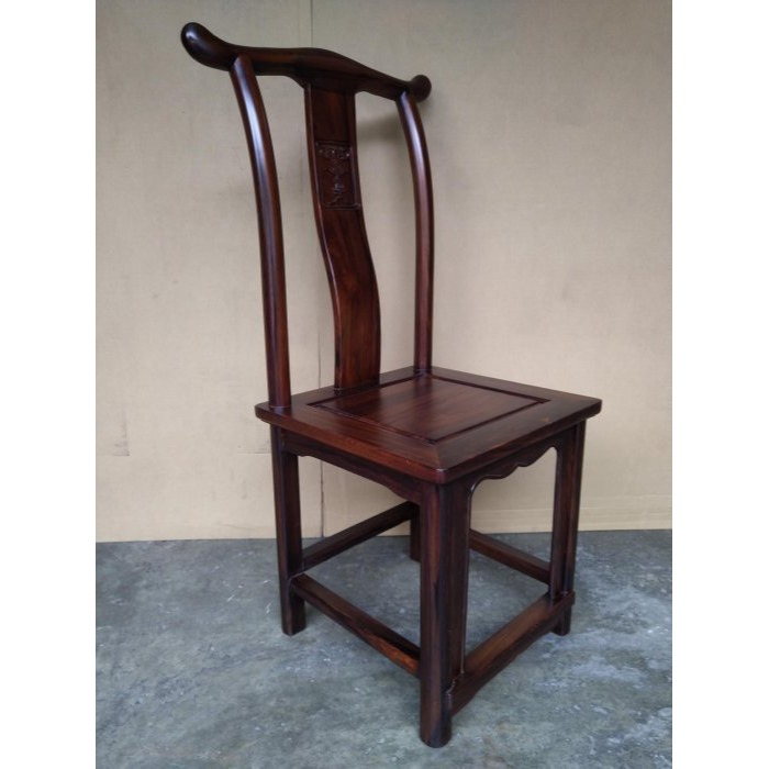 小o結緣館仿古傢俱........刻福餐椅.書桌椅.電腦桌椅.休閒椅(雞翅木)46x42x107-細節圖2