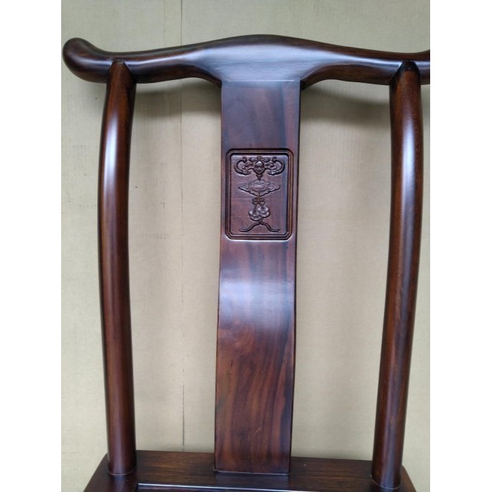 小o結緣館仿古傢俱........刻福餐椅.書桌椅.電腦桌椅.休閒椅(雞翅木)46x42x107-細節圖3