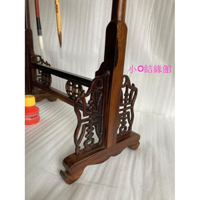 小o結緣館仿古傢俱............雞翅木精雕筆架.文昌筆架39x18x47-細節圖4