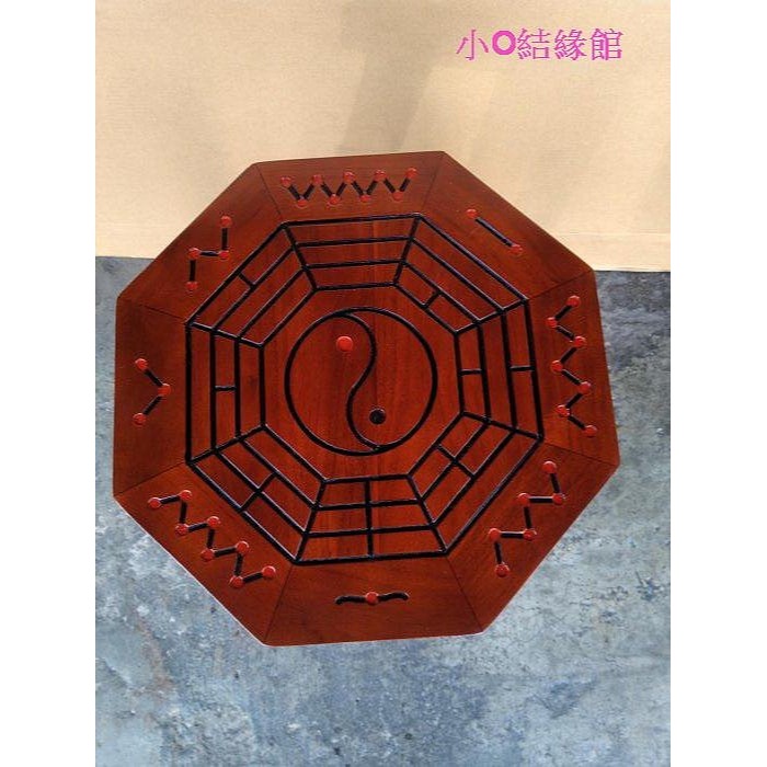 小o結緣館仿古傢俱......乩童椅.八卦椅.神明乩身專用40x40x48-細節圖2