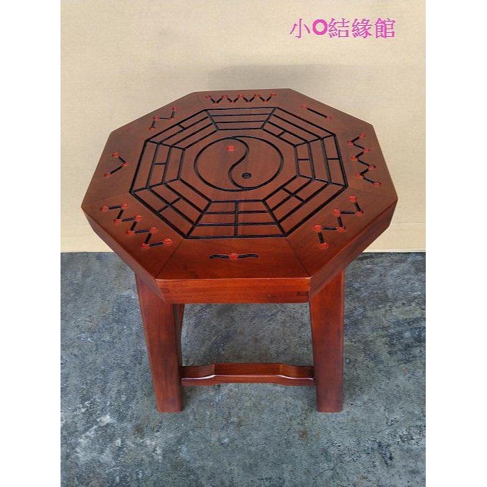 小o結緣館仿古傢俱......乩童椅.八卦椅.神明乩身專用40x40x48-細節圖3
