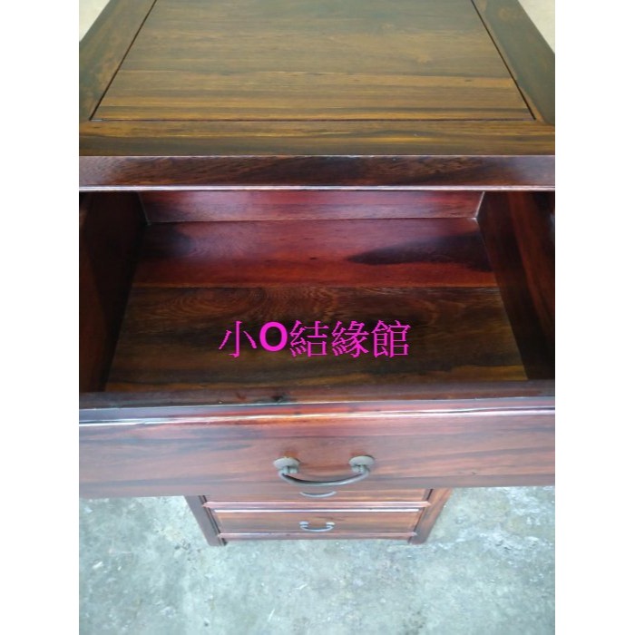 小o結緣館仿古傢俱......五抽櫃.小衣櫃.收納櫃(雞翅木)53x45x108-細節圖3