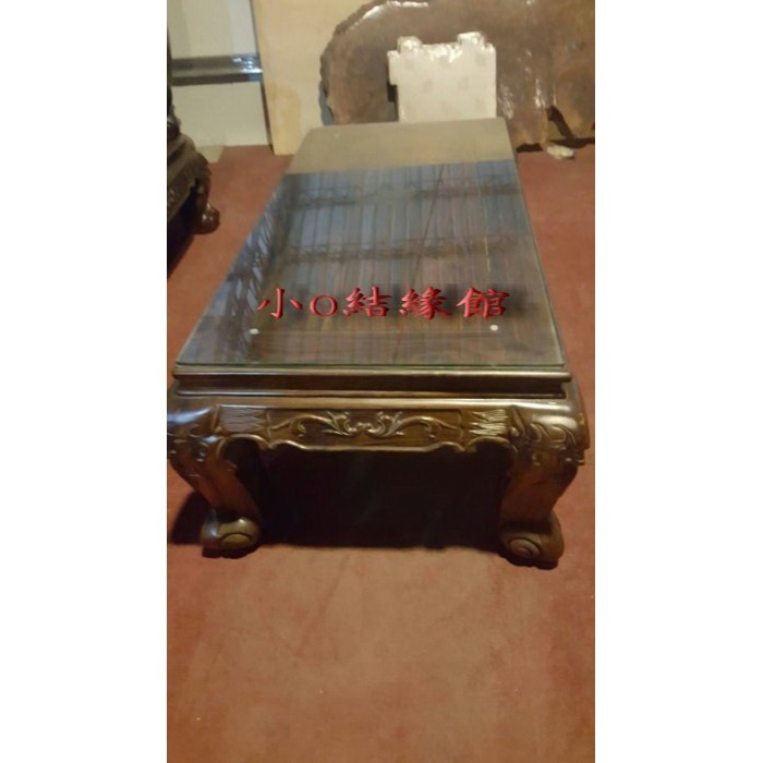 小o結緣館仿古傢俱....戰國二件組.客廳組椅.客廳二件組**特選黑雞翅木.骨架12.5CM-細節圖3