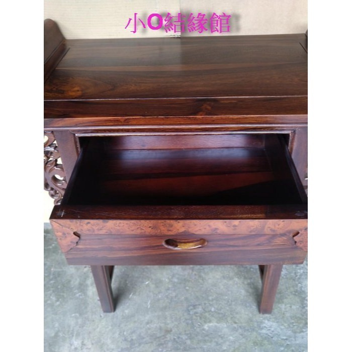 小o結緣館仿古傢俱.....翹頭中元寶桌.供桌.藝品桌.玄關桌78x40x106-細節圖5