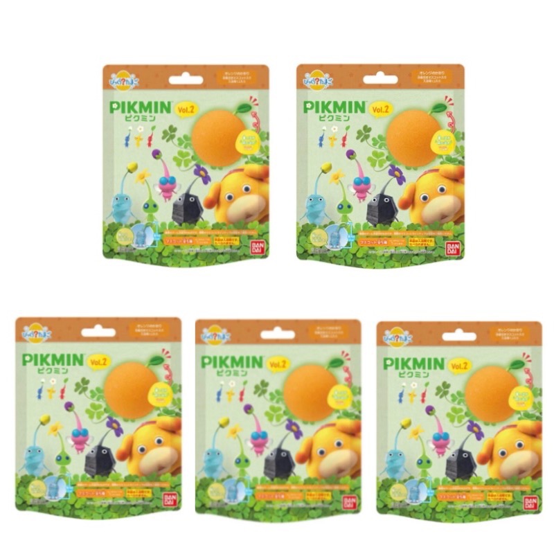 《普雷伊》Nintendo 任天堂小物-皮克敏入浴球Vol.2 (泡澡球) 沐浴球-規格圖2