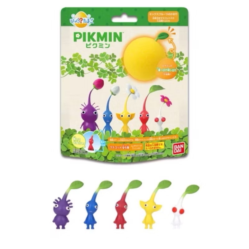 《普雷伊》Nintendo 任天堂小物-皮克敏入浴球Vol.1 (泡澡球) 沐浴球-細節圖2