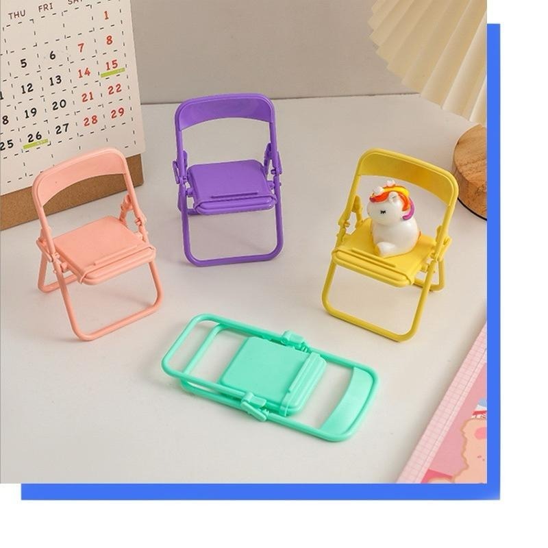 手機架 手機支架 桌面手機架 懶人支架 椅子手機架  手機座 迷你椅子手機支架 小禮物 小椅子支架 追劇神器-細節圖3